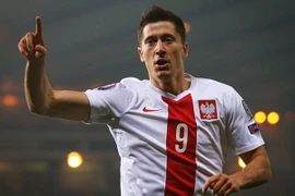 Chân sút Robert Lewandownski. (Nguồn: Getty Images)