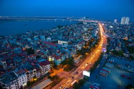 Một góc Hà Nội. (Ảnh: Lê Minh Sơn/Vietnam+)
