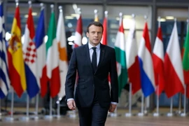Tổng thống Pháp Emmanuel Macron. (Ảnh: THX/TTXVN)