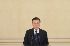 Tổng thống Moon Jae-in. (Ảnh: THX/TTXVN)
