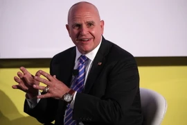 Cố vấn An ninh quốc gia Mỹ H.R. McMaster. (Ảnh: AFP/TTXVN)