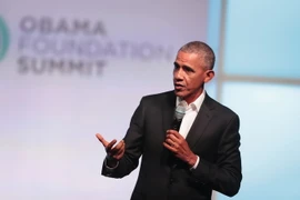 Cựu Tổng thống Mỹ Barack Obama. (Ảnh: AFP/TTXVN)