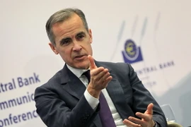 Thống đốc Ngân hàng trung ương Anh (BoE) Mark Carney. (Ảnh: AFP/TTXVN)