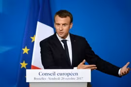 Tổng thống Pháp Emmanuel Macron. (Ảnh: AFP/TTXVN)