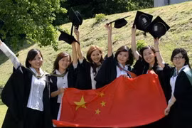 Sinh viên tại Trung Quốc. (Nguồn: china.org)