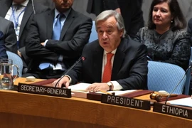 Tổng Thư ký Liên hợp quốc Antonio Guterres. (Ảnh: AFP/TTXVN)