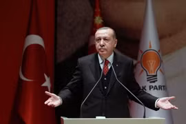 Tổng thống Thổ Nhĩ Kỳ Recep Tayyip Erdogan. (Ảnh: THX/TTXVN)
