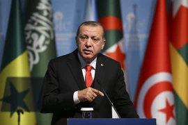 Tổng thống Thổ Nhĩ Kỳ Recep Tayyip Erdogan. (Ảnh: THX/TTXVN)