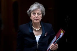 Thủ tướng Anh Theresa May tại thủ đô London. (Anht: AFP/TTXVN)