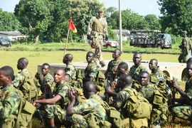 Binh sỹ Nigeria. (Ảnh: AFP/TTXVN)