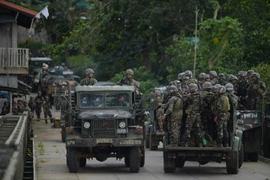 Các binh sỹ Philippines. (Ảnh: AFP/TTXVN)