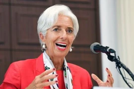 Giám đốc IMF Christine Lagarde. (Ảnh: Kyodo/TTXVN)