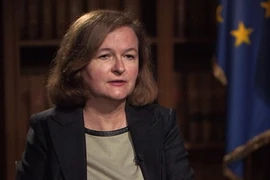 Bộ trưởng các vấn đề châu Âu của Pháp Nathalie Loiseau. (Nguồn: dailymail)