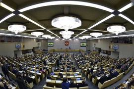 Toàn cảnh một phiên họp Quốc hội Nga ở Moskva. (Ảnh: AFP/TTXVN)