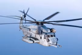 Trực thăng vận chuyển CH-43E. (Nguồn: wikipedia)