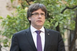Thủ hiến vùng Catalonia Carles Puigdemont. (Ảnh: AFP/TTXVN)