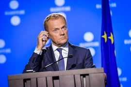 Chủ tịch Hội đồng châu Âu Donald Tusk. (Ảnh: AFP/TTXVN)