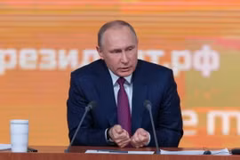 Tổng thống Nga Vladimir Putin. (Ảnh: THX/TTXVN)