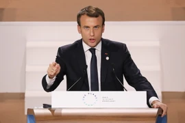 Tổng thống Pháp Emmanuel Macron. (Ảnh: AFP/TTXVN)