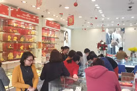 Giao dịch vàng tại doanh nghiệp. (Ảnh: CTV)