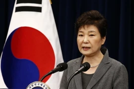 Tổng thống Hàn Quốc Park Geun-hye. (Nguồn: AFP/TTXVN)