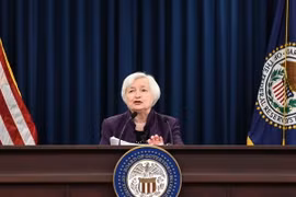 Chủ tịch FED Janet Yellen. (Nguồn: THX/TTXVN)