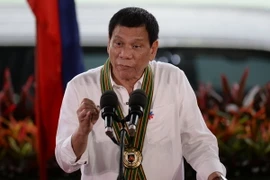 Tổng thống Rodrigo Duterte. (Nguồn: AFP/TTXVN)