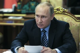 Tổng thống Nga Vladimir Putin. (Nguồn: AP/TTXVN)