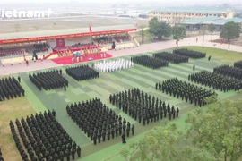 Lễ Khai giảng khóa huấn luyện công dân thực hiện nghĩa vụ tham gia Công an Nhân dân năm 2023.