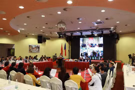 Quang cảnh hội nghị. (Ảnh: Việt Dũng/TTXVN)