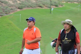 Hồ Tràm Open - Giải golf chuyên nghiệp có giá trị giải thưởng cao nhất Việt Nam. (Ảnh: Trần Long/Vietnam+)