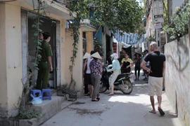 Hiện trường xảy ra vụ việc. (Ảnh: PV/Vietnam+)