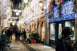 Hiện trường vụ tấn công ở Strasbourg. (Nguồn: NYT)