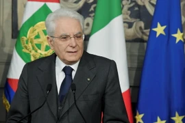 Tổng thống Italy Sergio Mattarella đã bác bỏ khả năng bầu cử trước thời hạn. (Nguồn: AFP/TTXVN)