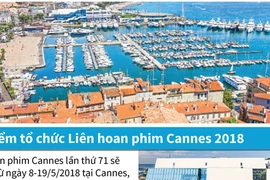 Địa điểm tổ chức Liên hoan phim Cannes 2018. (Nguồn: TTXVN)