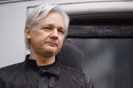 Nhà sáng lập WikiLeaks Julian Assange. (Nguồn: AFP/TTXVN)