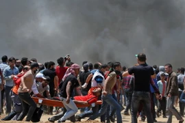 Ai Cập chỉ trích quân đội Israel tấn công dân thường Palestine. (Nguồn: AFP/TTXVN)