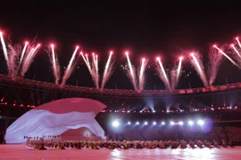 Lễ khai mạc Asian Para Games 2018 trên đất Indonesia. (Nguồn: AFP/TTXVN)