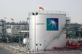 Một nhà máy thuộc Tập đoàn dầu khí Aramco của Saudi Arabia. (Nguồn: Bloomberg)