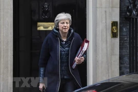 Thủ tướng Anh Theresa May. (Ảnh: THX/TTXVN)