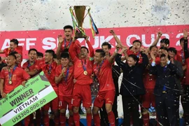 Hoãn lễ bốc thăm vòng bảng AFF Cup 2020. (Ảnh: Hoàng Linh/TTXVN) 