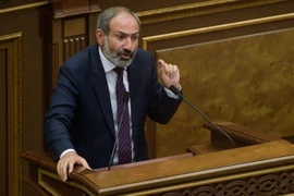 Quốc hội Armenia đã bầu ông Nikol Pashinyan vào vị trí Thủ tướng. (Nguồn: AFP/TTXVN)