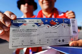 Vé xem các trận bán kết World Cup 2018 được bán trở lại. (Nguồn: Eye Witness Football)