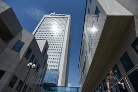 Trụ sở Gazprom tại Moskva, Nga. (Nguồn: AFP/TTXVN)