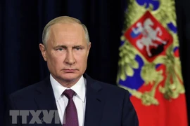 Tổng thống Nga Vladimir Putin. (Ảnh: AFP/TTXVN)