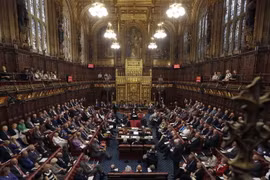 Toàn cảnh phiên họp Thượng viện Anh tại London. (Nguồn: AFP/TTXVN)