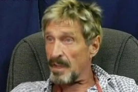Chuyên gia về phần mềm diệt virus nổi tiếng, John McAfee. (Nguồn: Reuters)