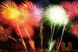 Màn trình diễn pháo hoa tại DIFC 2011. (Nguồn: Báo Đà Nẵng)