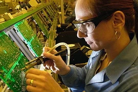 Hoạt động ngành chế tạo của Anh trong tháng 8/2013 tăng cao hơn dự kiến. (Nguồn: telegraph)