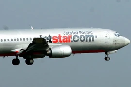 Jetstar Pacific - hãng hàng không được hình thành trên cơ sở liên doanh hợp tác giữa Quantas (Australia) và Vietnam Airlines (Việt Nam). (Nguồn: TTXVN)